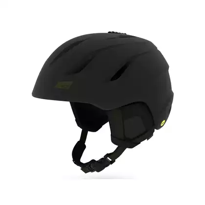 Ski/snowboard helmet GIRO NINE matte black olive 