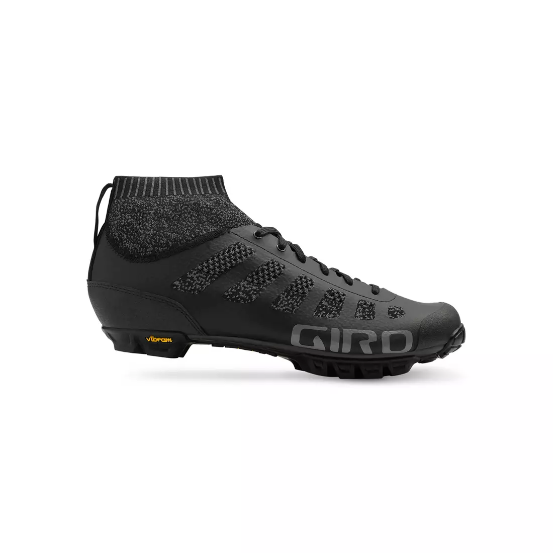 Men's bicycle boots  GIRO EMPIRE VR70 KNIT black charcoal 