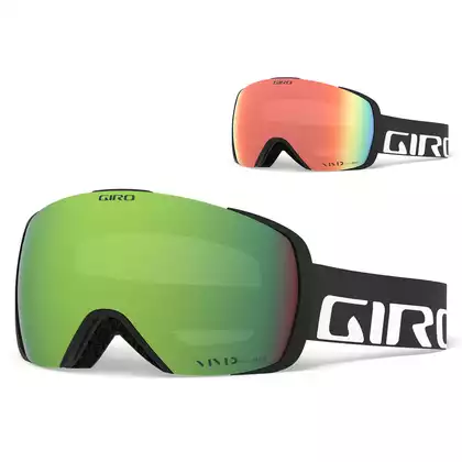 Men's ski / snowboard goggles GIRO CONTACT BLACK WORDMARK GR-7082472 