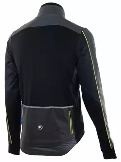 ROGELLI SPARK lightly padded cycling jacket Fluorine Gray Yellow 003.051