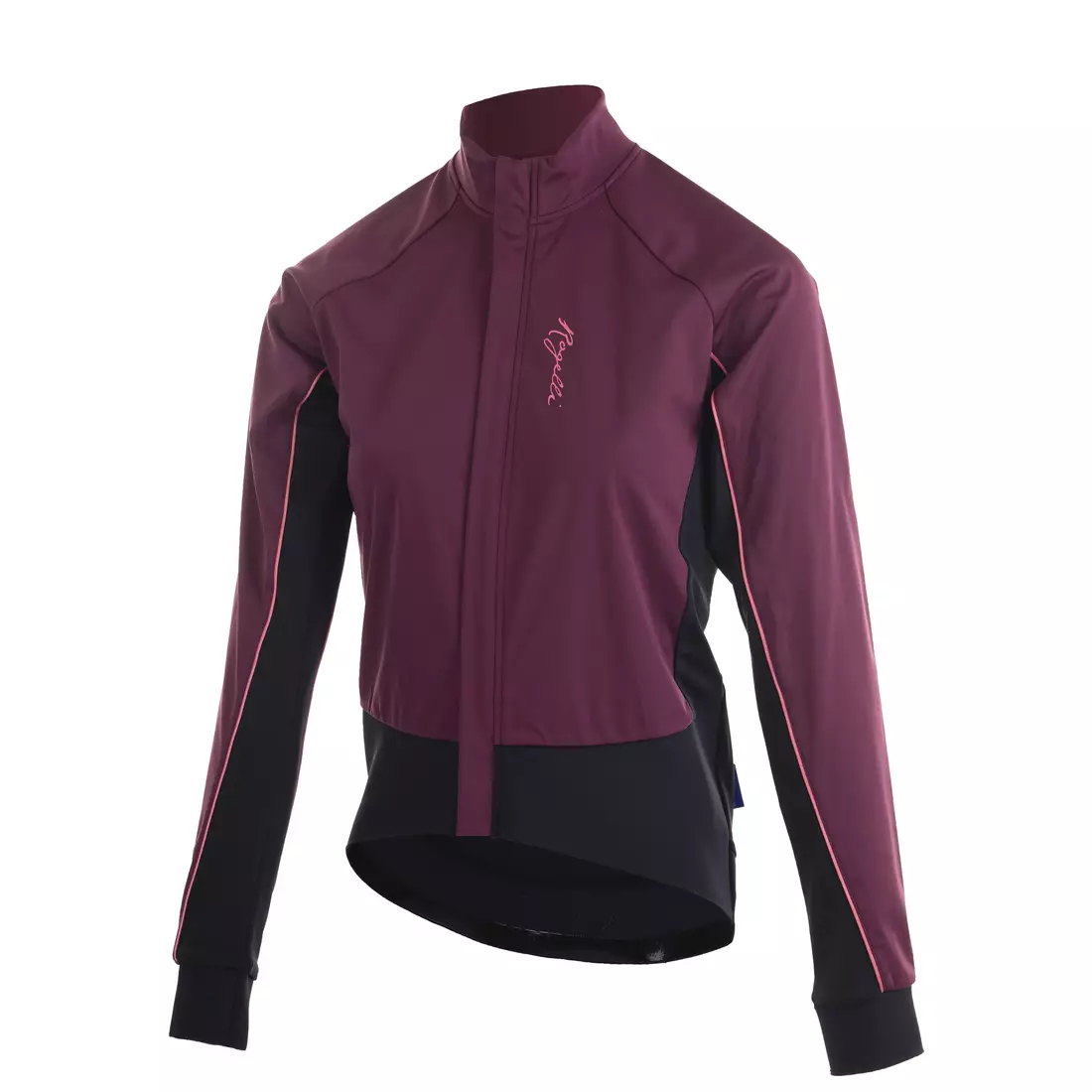 ROGELLI W2 women's softshell uninsulated cycling jacket maroon 010.040 