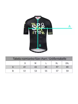 SANTIC 9C02142V bicycle jersey unisex black