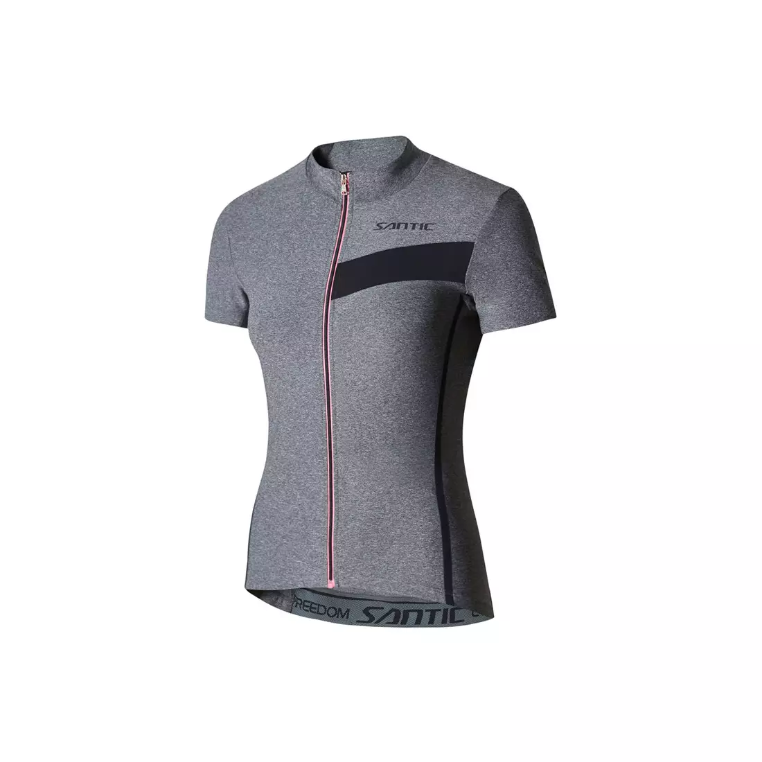 SANTIC L7C02115ER Gray women's cycling jersey