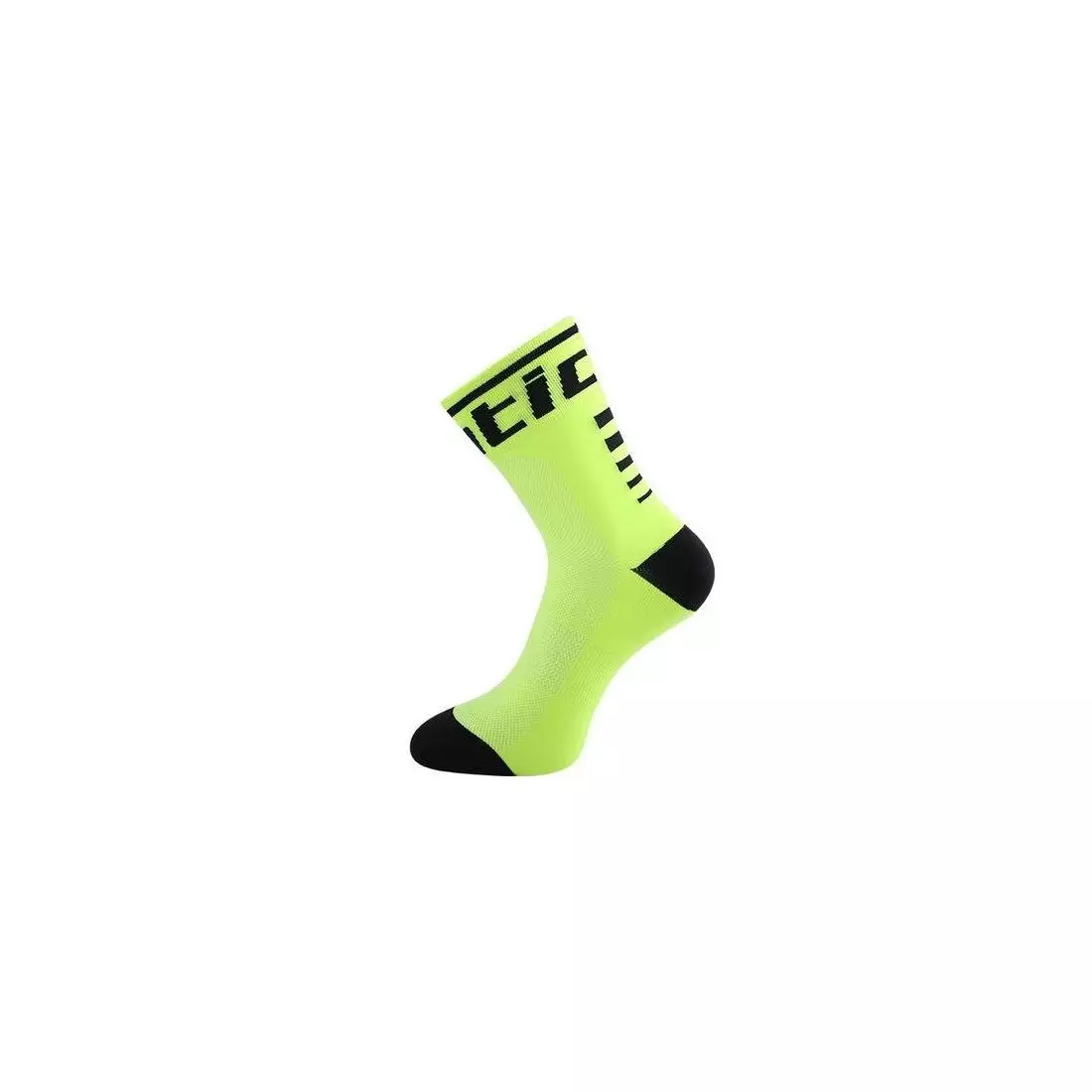 SANTIC fluoro-black cycling socks 6C09054V