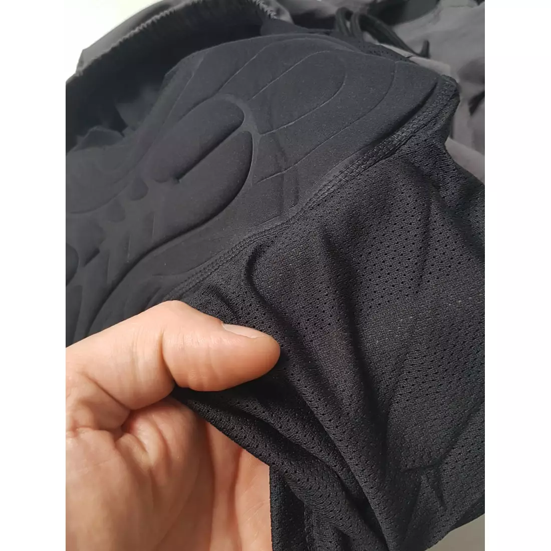 SANTIC men's MTB cycling shorts with insert, gray S62001