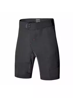 SANTIC men's loose cycling shorts without pad, black M7C05088