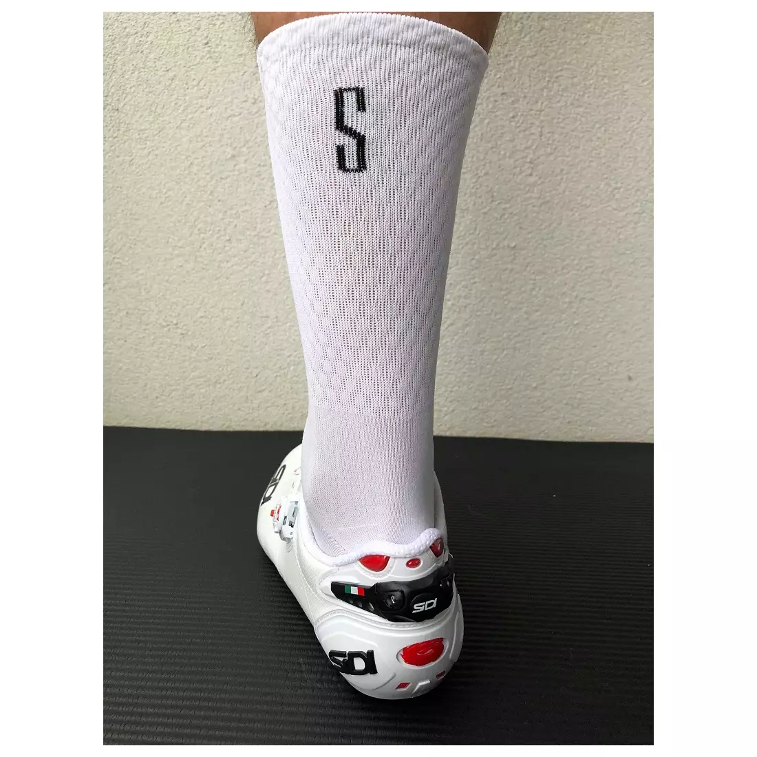 SUPPORT cycling socks WHITE'S