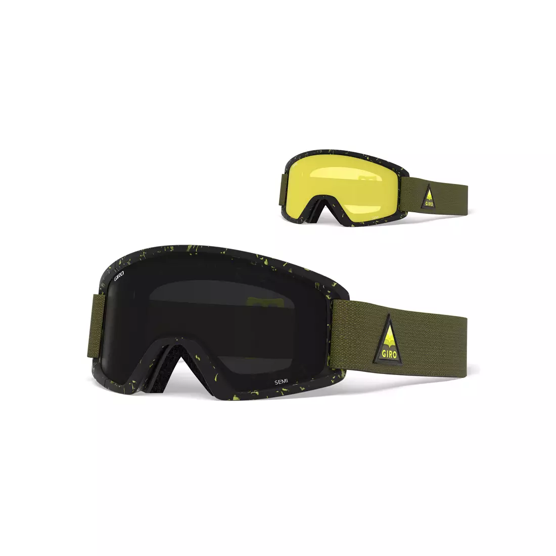  Ski/Snowboard Winter Goggles GIRO SEMI CITRON CITRON CITRON ARR MTN GR-7105385