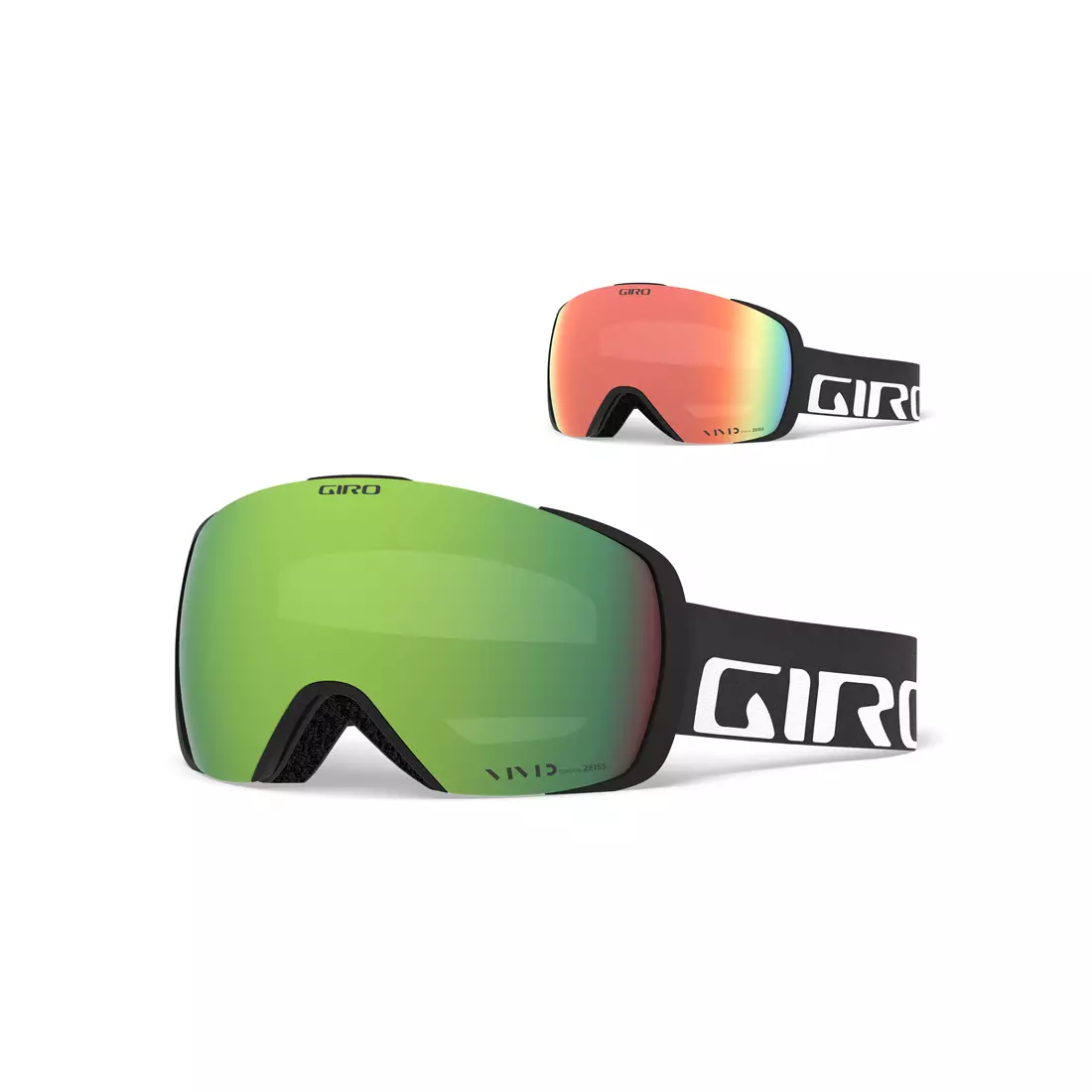 Ski / snowboard goggles GIRO CONTACT BLACK WORDMARK GR-7082472