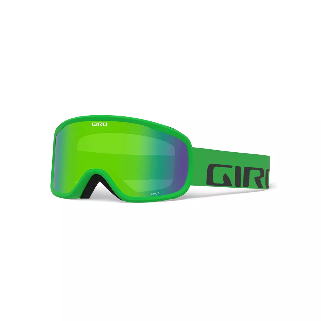 Ski / snowboard goggles GIRO CRUZ BRIGHT GREEN WORDMARK - GR-7083043