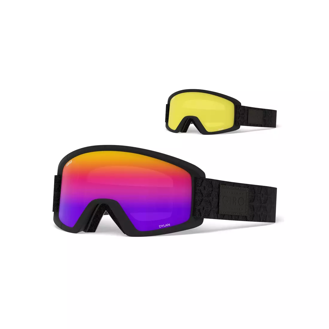 Ski / snowboard goggles GIRO DYLAN BLACK QUILTED GR-7083561