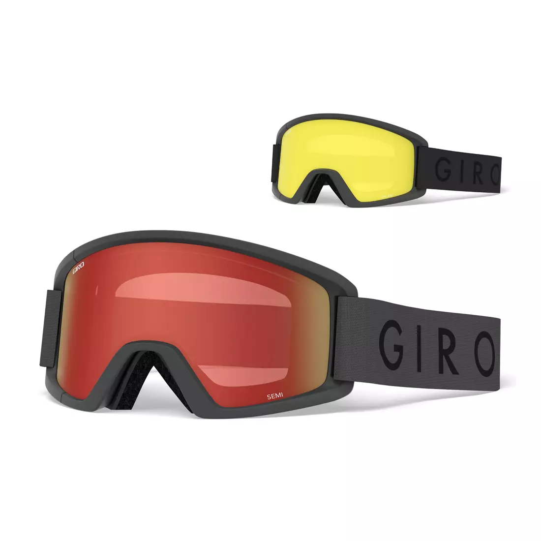 Ski / snowboard goggles GIRO SEMI GREY CORE GR-7102611