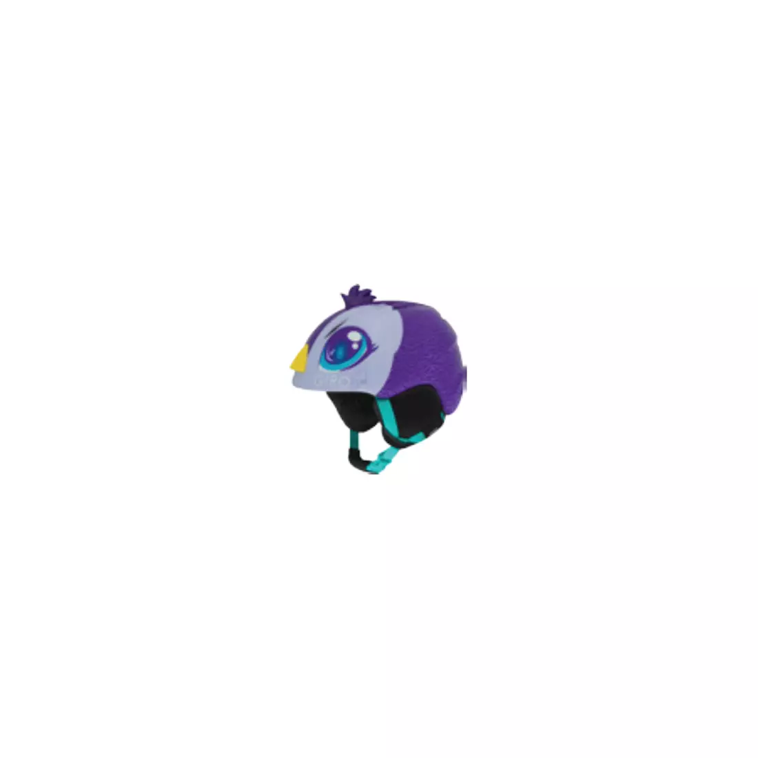 Ski/snowboard helmet GIRO LAUNCH PLUS purple penguin 