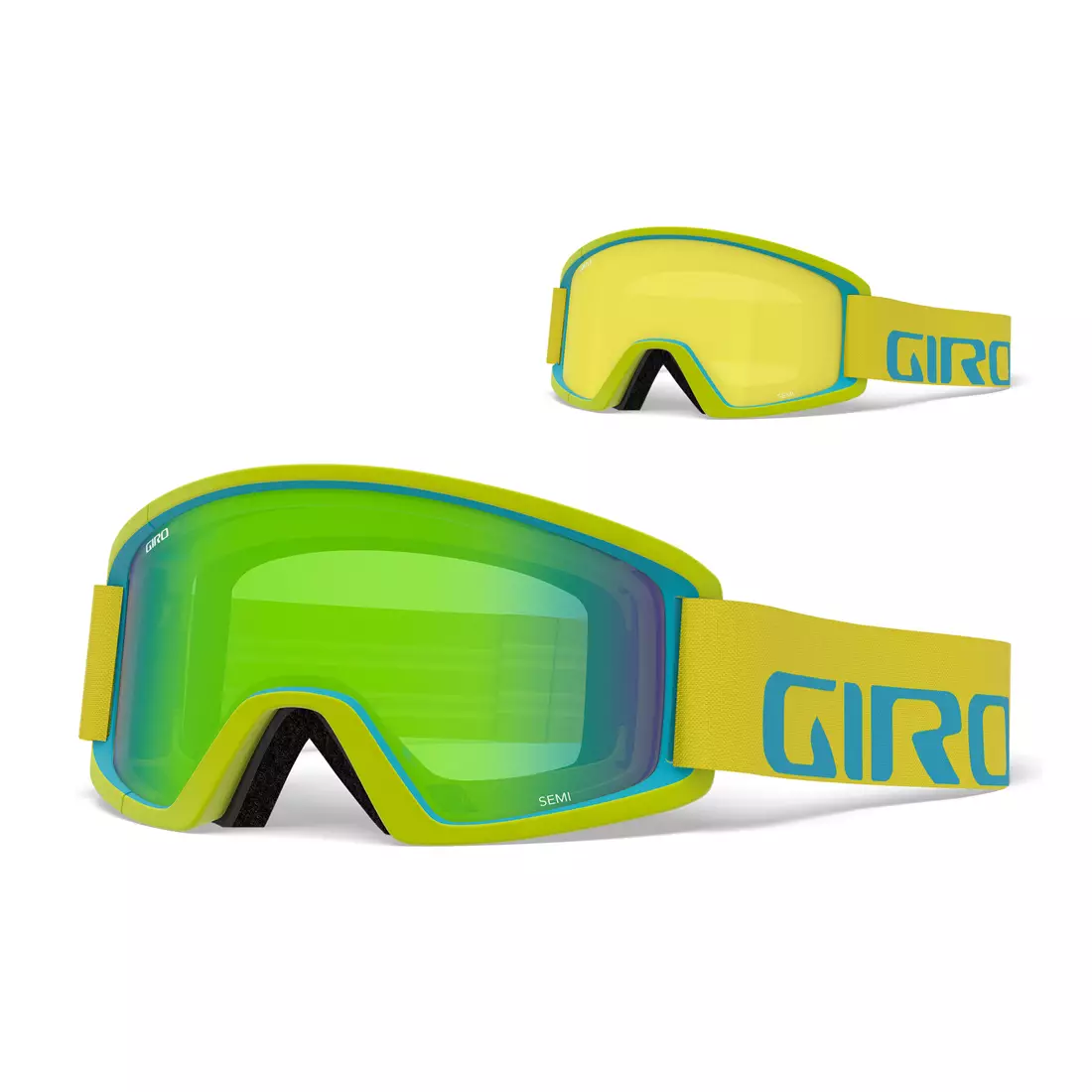 Ski/snowboard winter goggles GIRO SEMI CITRON ICEBERG APEX GR-7105386