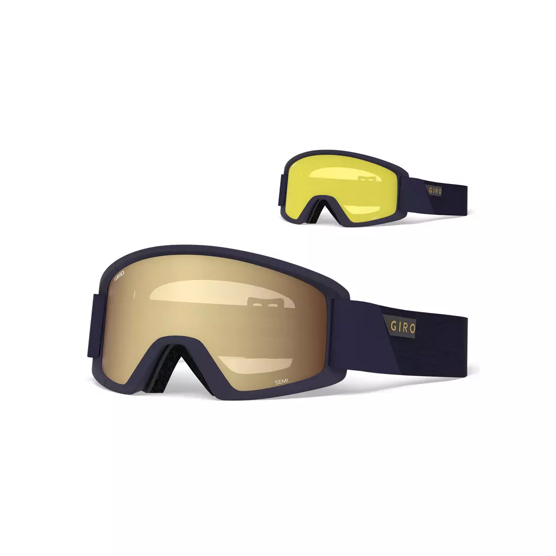  Ski/snowboard winter goggles GIRO SEMI MIDNIGHT PEAK GR-7105388