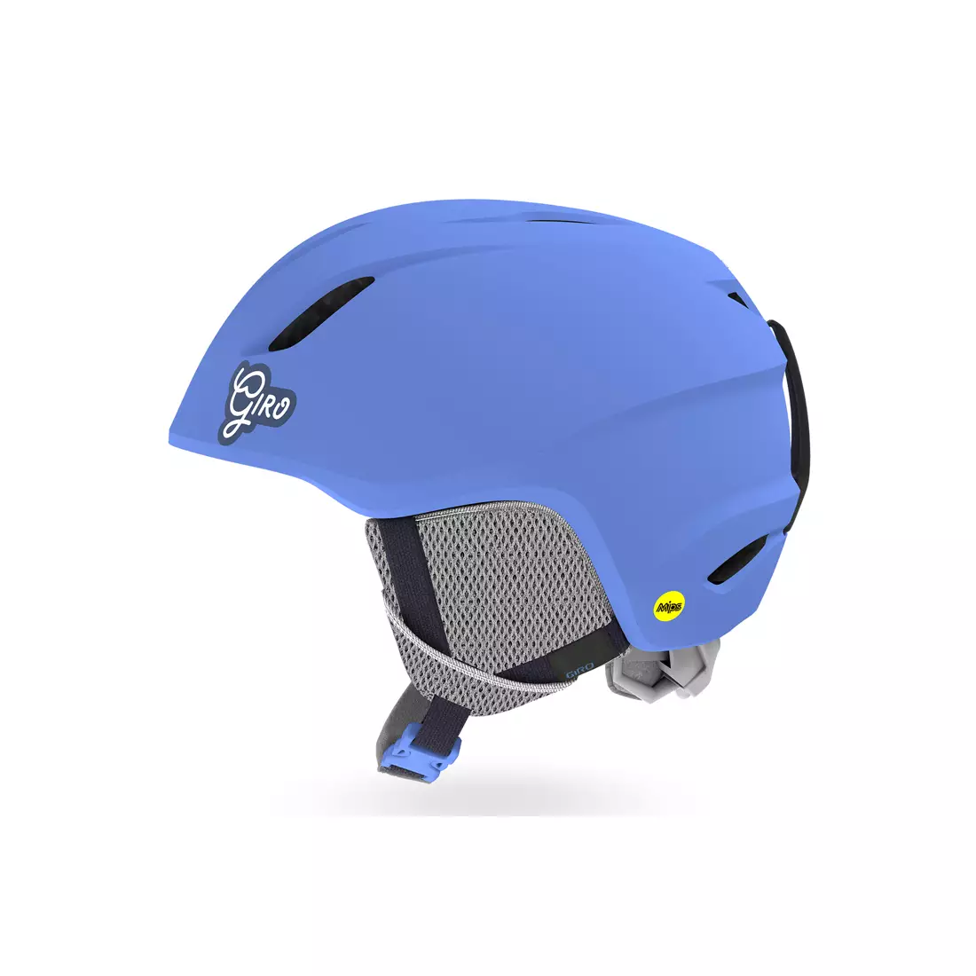 Ski/snowboard winter helmet GIRO LAUNCH matte shock blue