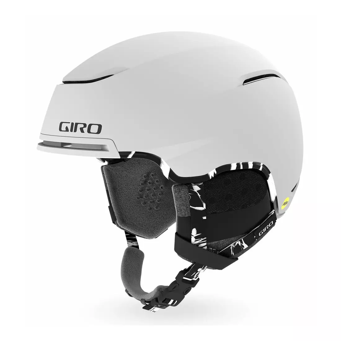Ski/snowboard winter helmet GIRO TERRA MIPS matte white sun print 