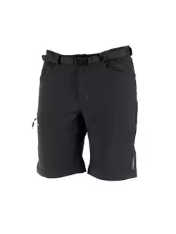  VIKING men's cycling pants. trekking shoes with detachable legs OREGON MAN Black