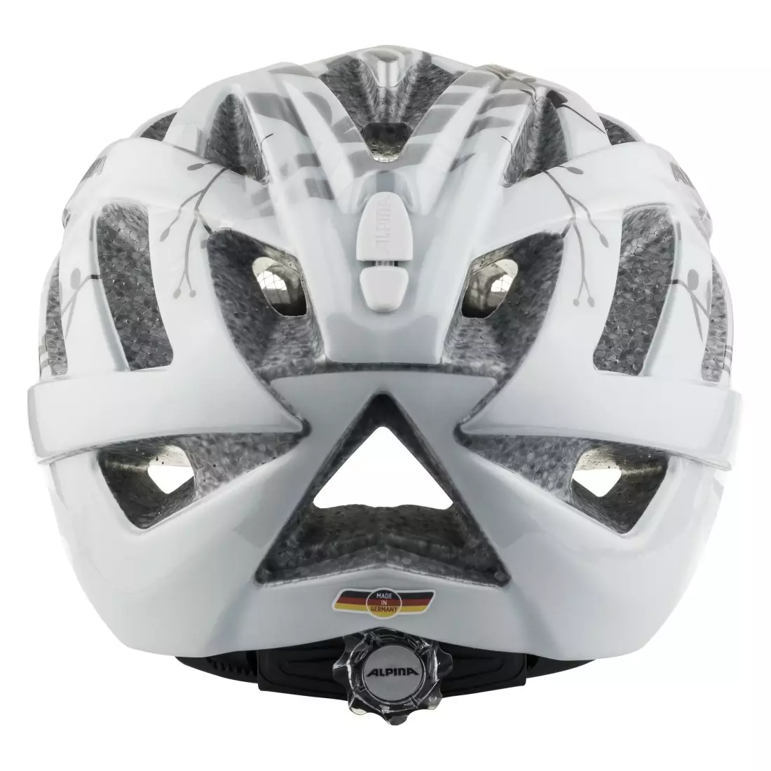ALPINA Bicycle helmet PANOMA 2.0 WHITE-SILVER LEAFS 