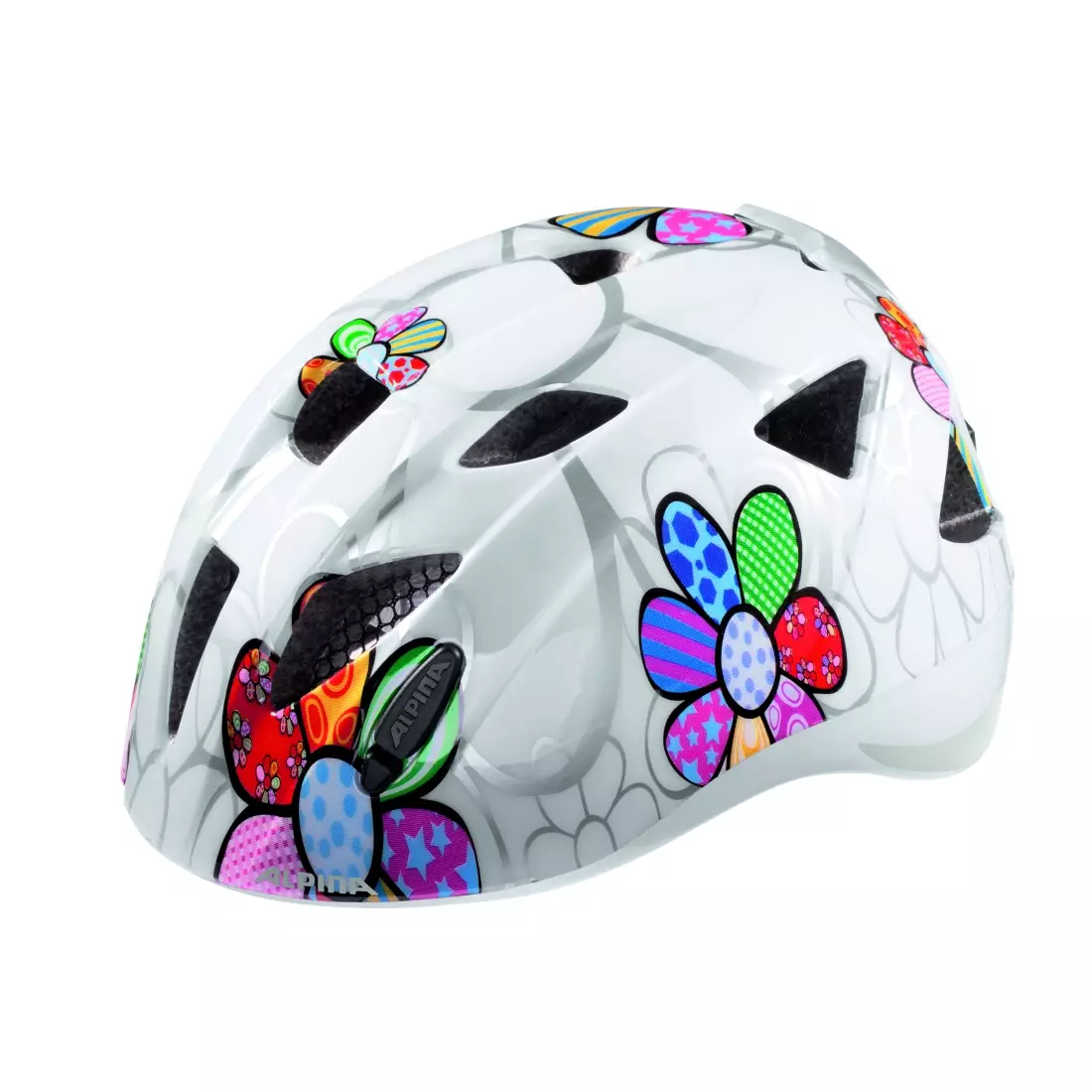 ALPINA Bicycle helmet kids XIMO FLASH WHITE FLOWER 