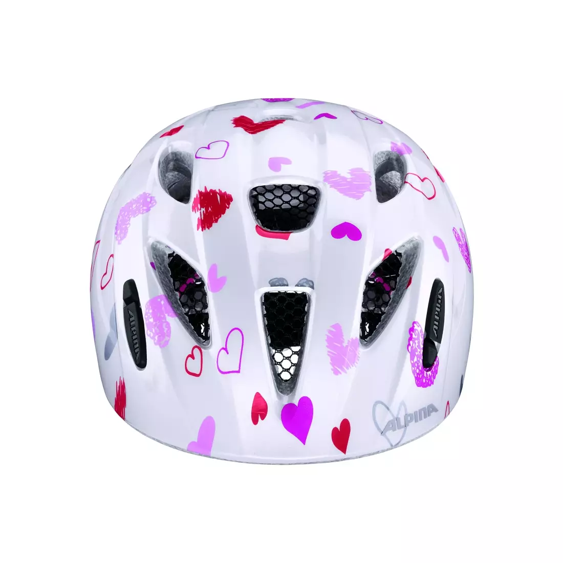 ALPINA Bicycle helmet kids XIMO  WHITE HEARTS 