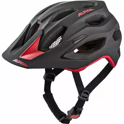 ALPINA Bicycle helmet CARAPAX 2.0 BLACK-RED 