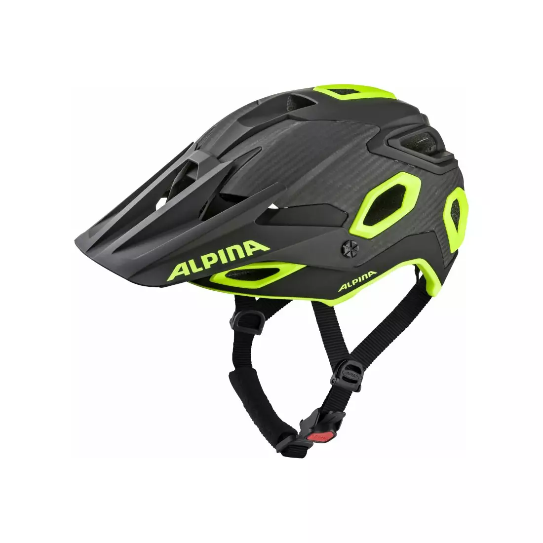 ALPINA ROOTAGE Bicycle helmet BLACK-NEON-YELLOW 