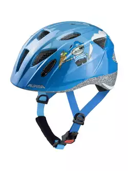 ALPINA XIMO PIRATE Kids bicycle helmet, blue