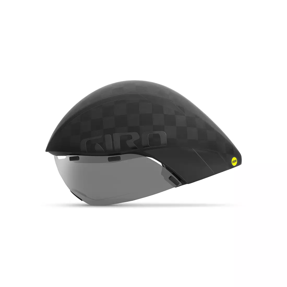 Bicycle Time Helmet GIRO AEROHEAD ULTIMATE MIPS matte black gloss black 