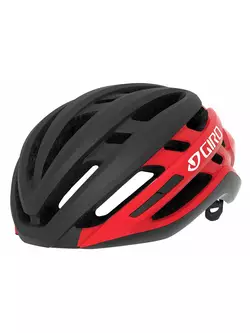 Bicycle helmet GIRO AGILIS matte black bright red 