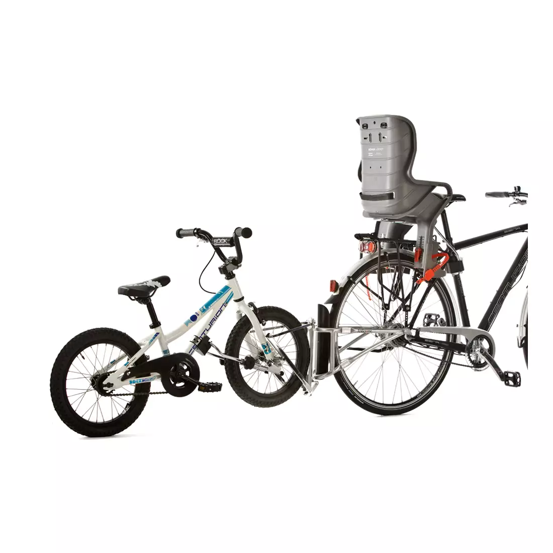 FOLLOWME Complete towing bicycle with quick-release clamp FM