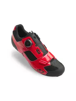 Men's bicycle boots GIRO TRANS BOA bright red black 