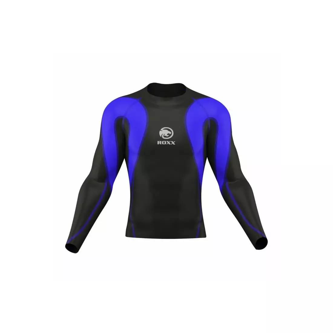 ROXX 20795 Men Thermoshirt longarm black-blue
