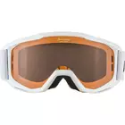 Ski / snowboard goggles ALPINA JUNIOR PINEY WHITE A7268411