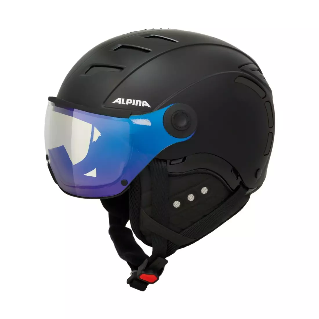 Ski/snowboard helmet ALPINA JUMP 2.0 JV VM BLACK MATT 