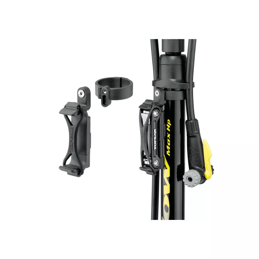 TOPEAK MINI TOOL CARRIER (floor pump tool holder) T-TRK-JB20