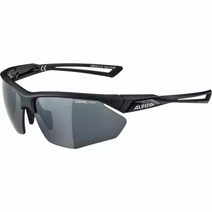 ALPINA sports glasses nylos HR black matt A8635331