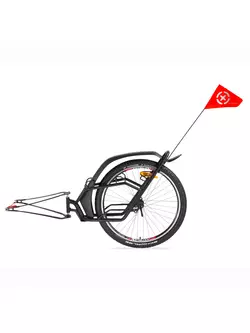 EXTRAWHEEL bicycle trailer brave 26&quot; with a wheel + bags drifter 100L polyester E0081