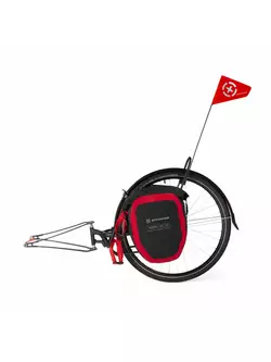EXTRAWHEEL bicycle trailer voyager pro 26&quot; with a wheel E0032