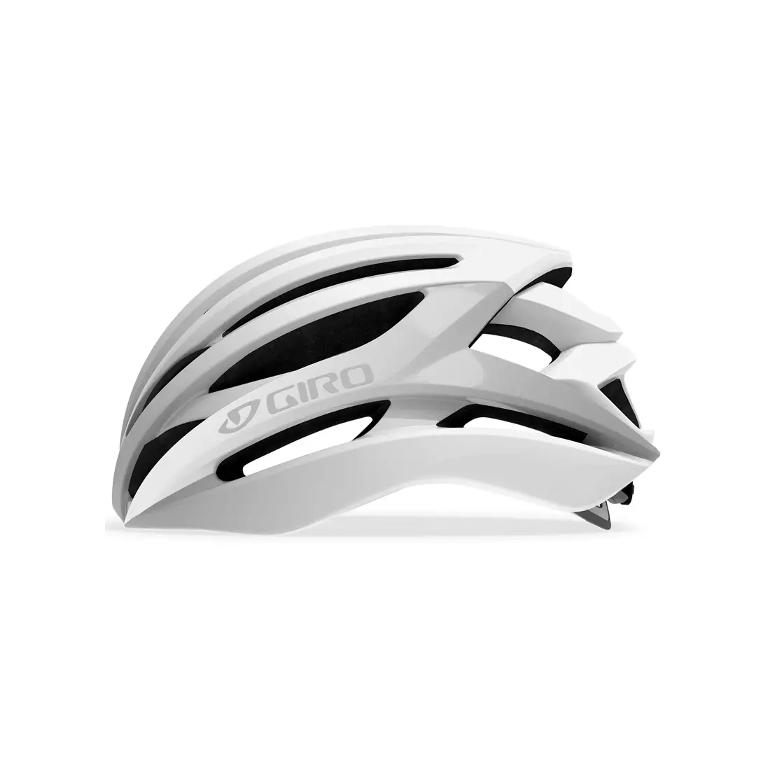 GIRO SYNTAX road bike helmet, matte white silver