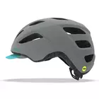 GIRO city bicycle helmet TRELLA INTEGRATED MIPS matte grey dark teal GR-7100239 