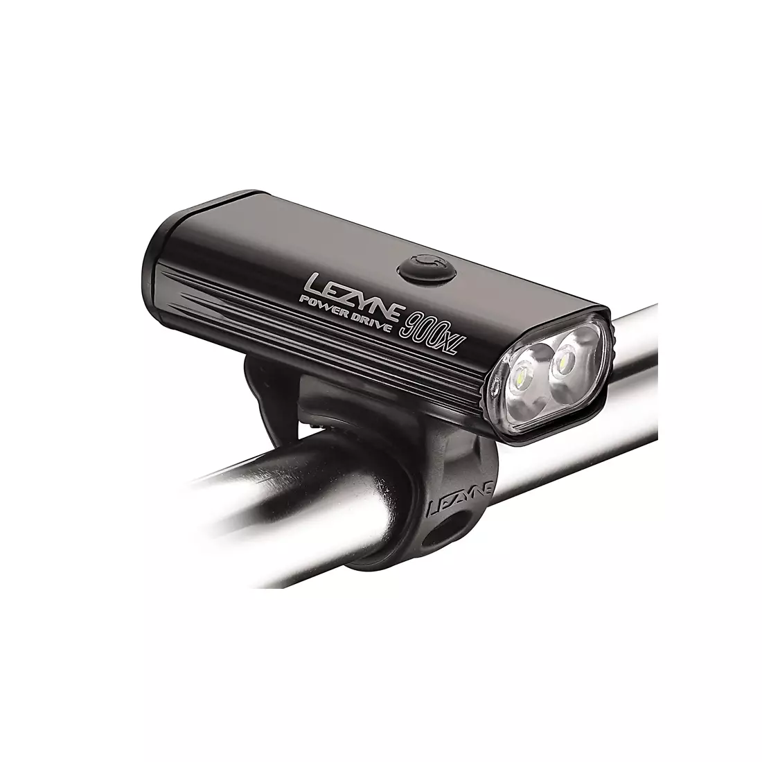 LEZYNE LED POWER DRIVE 900XL Headlight, USB, black LZN-1-LED-5-V404