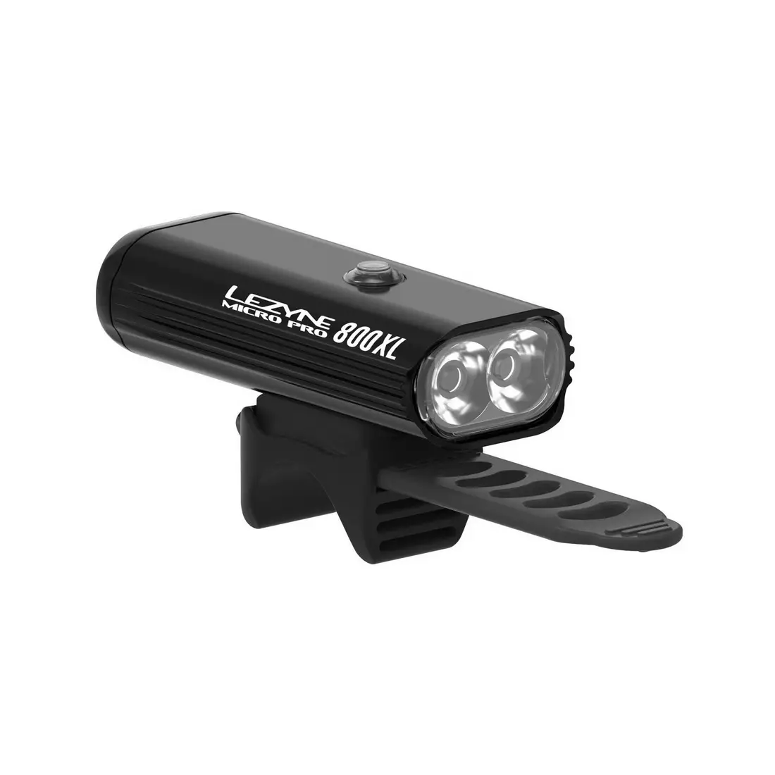 LEZYNE MICRO DRIVE PRO 800XL headlamp, usb czarna LZN-1-LED-25F-V204