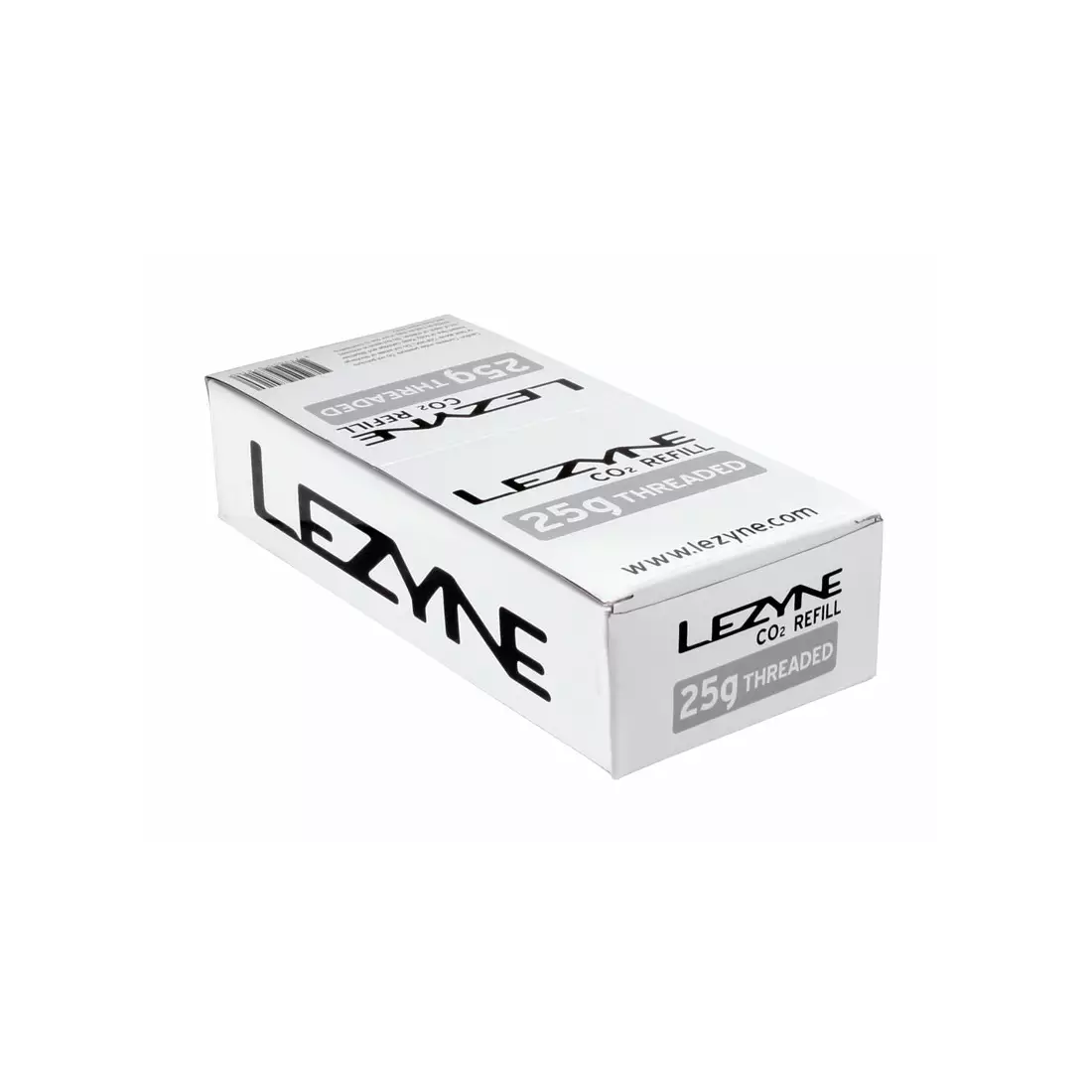 LEZYNE gas cartridge for bicycle pump threaded co2 25g 30 pieces LZN-1-C2-CRTDG-V225
