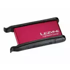 Tube patches LEZYNE LEVER KIT 2xspoons, 6xSelf-adhesive patches Red LZN-1-PK-LEVER-V111