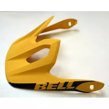 BELL BEL-7107091 Helmet peak BELL SUPER DH yellow black