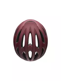 BELL FORMULA road bike helmet, matte gloss maroon slate sand
