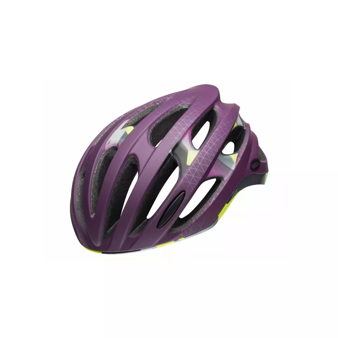 BELL FORMULA road bike helmet, matte plum deco