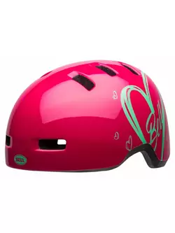 BELL LIL RIPPER bicycle helmet for children's helmet, pink adore