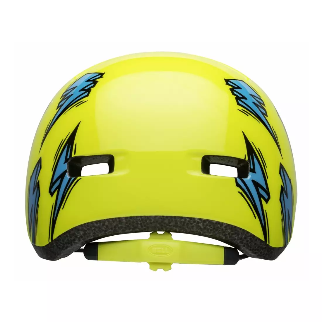 BELL LIL RIPPER bicycle helmet for children's  hi-viz blue bolt 